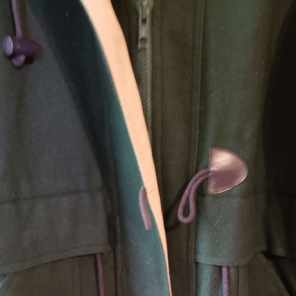 Herman Kay, Size 14, Emerald Green Winter Coat - Picture 7 of 16